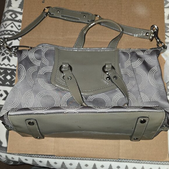 Gray Coach Purse - Picture 4 of 4